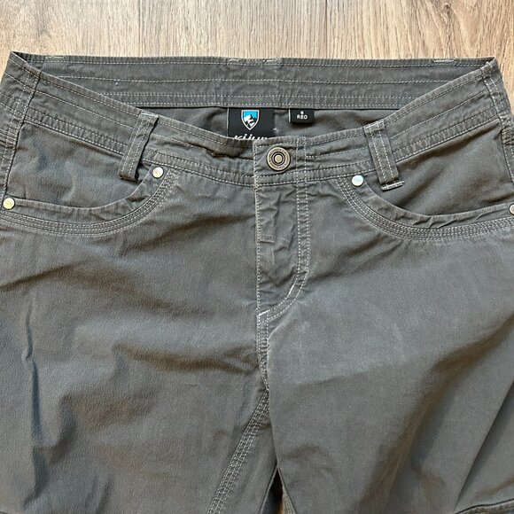 Kuhl Women's Splash Roll Up Pants in Shadow Gray Size 8 - Picture 4 of 14